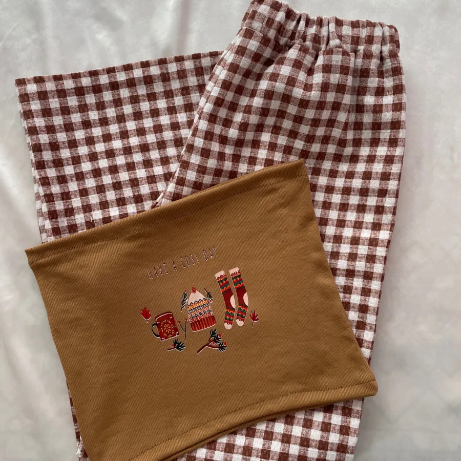 ست پیژامه کراپ