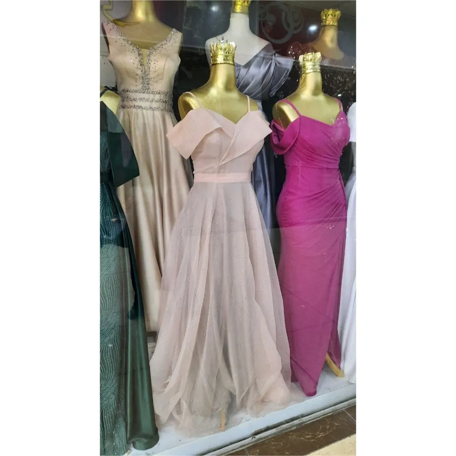 پیراهن مجلسی گلبهی