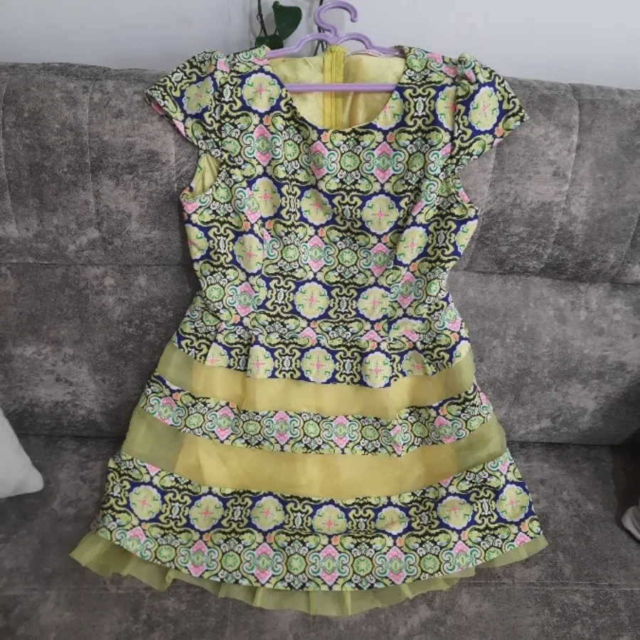 پیراهن مهمونی طرح سنتی