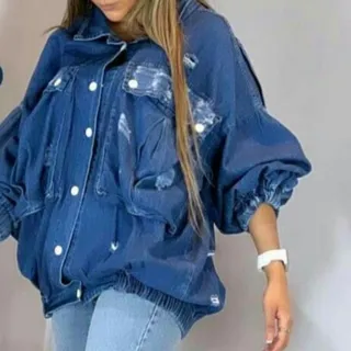 مانتو جین کاغذی