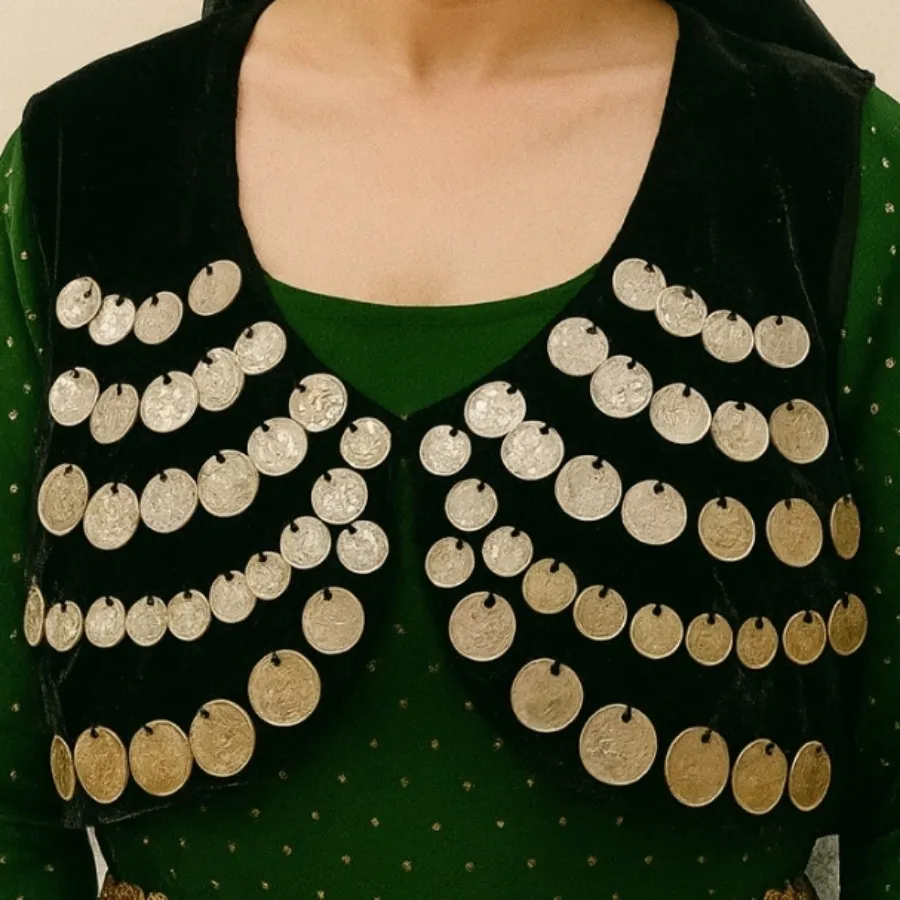 جلیقه مخمل سنتی