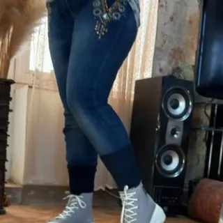 شلوار لی جذب 100