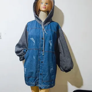 پالتو جین شیک سایزبزرگ