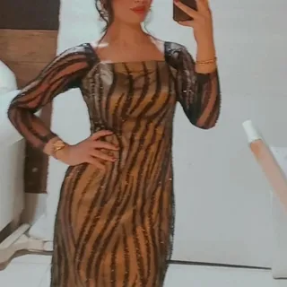 لباس مجلسی کار شده