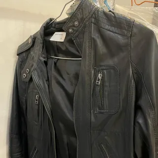 کت طرح چرم زنانه