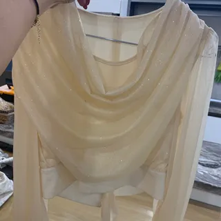 شومیز حریر نباتی