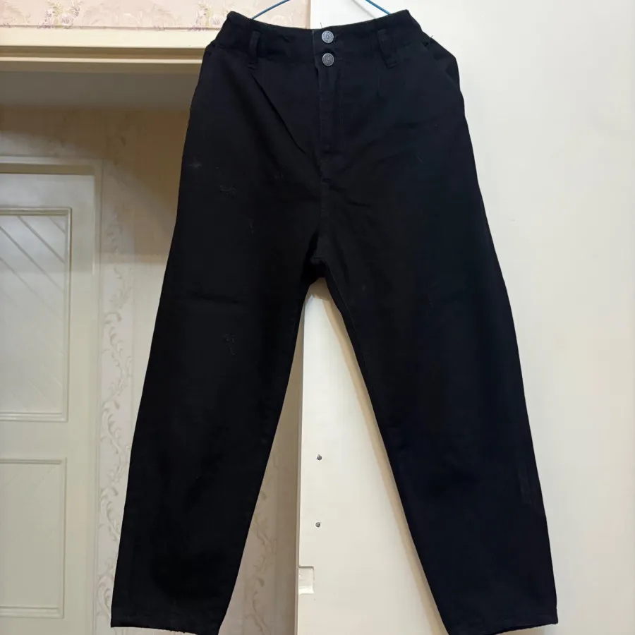 شلوار جین مشکی زنانه