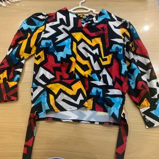 شومیز مهمانی رنگارنگ زیبا