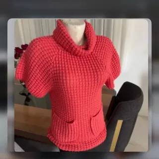 بلوز بافت یقه اسکی