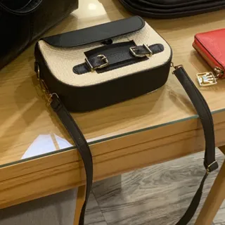 کیف مجلسی سیاه و کرم