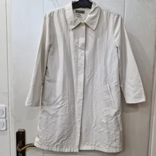 بارانی زنانه سفید