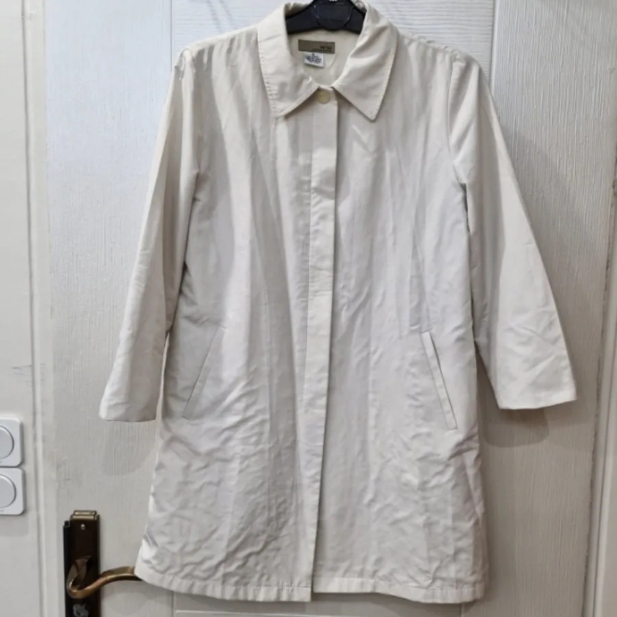 بارانی زنانه سفید