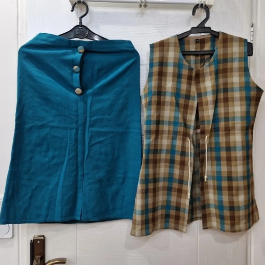 دامن و بافت زنانه