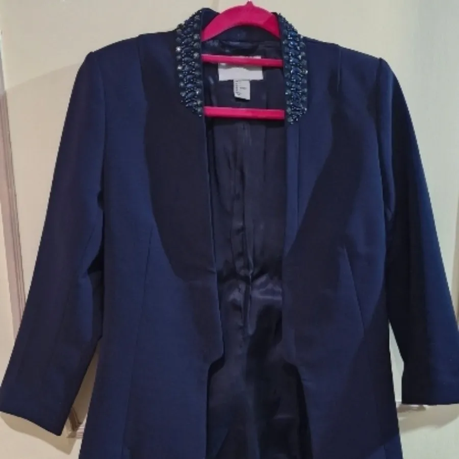 کت کرپ سورمه ای