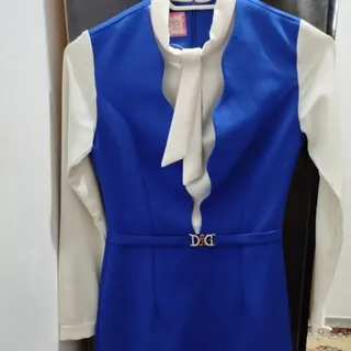 مانتو مزونی آبی