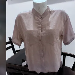 شومیز کرپ پفکی