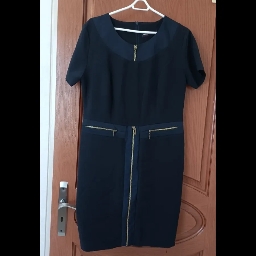 پیراهن سرمه ای مجلسی