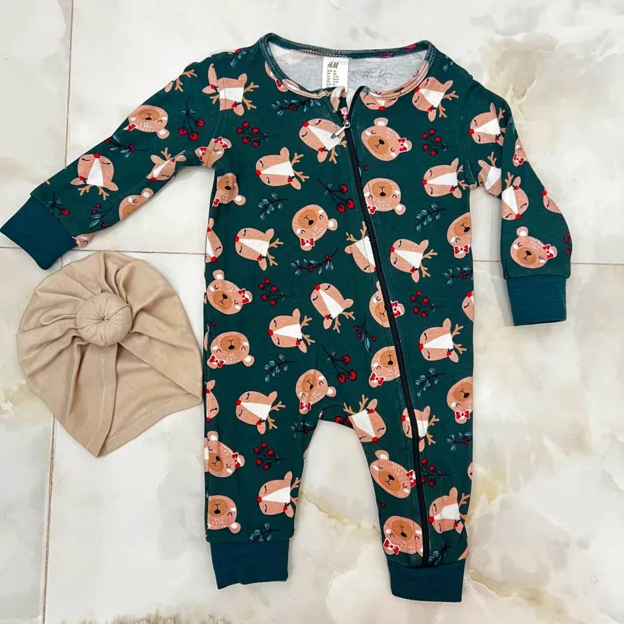 سرهمی طرح کریسمس نوزادی