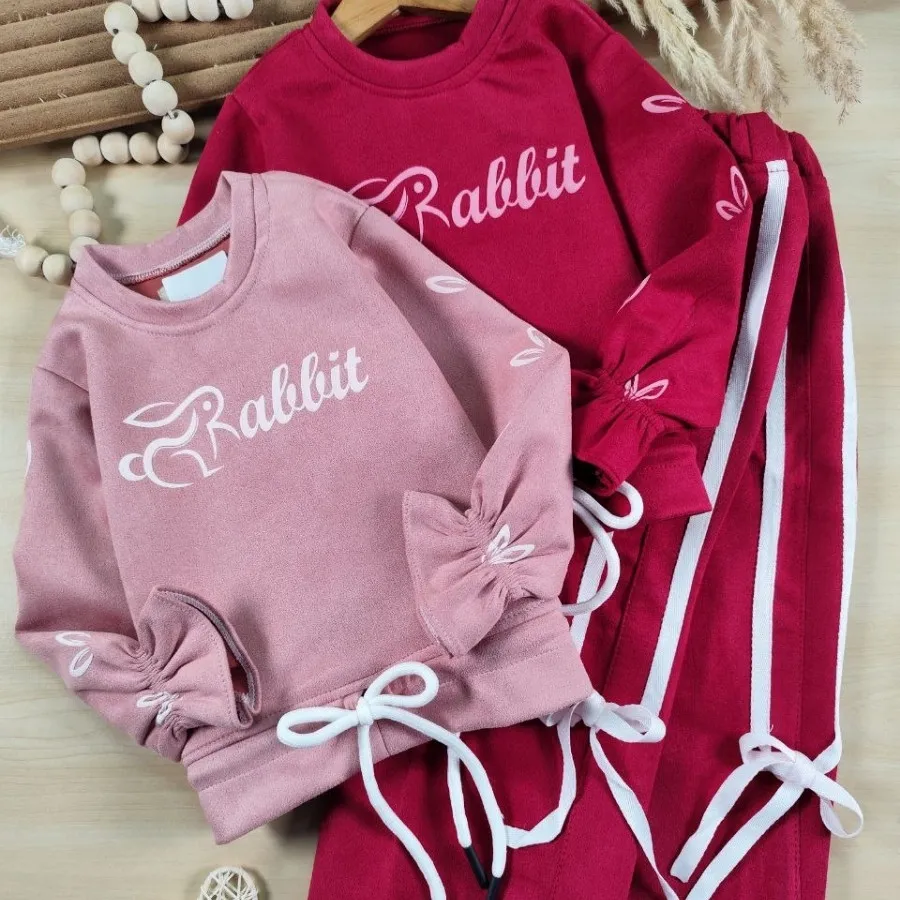 کراپ و شلوار خرگوش بندی