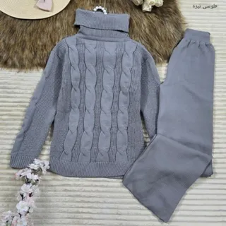 ست بافت یقه شل