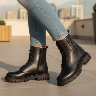 نیم بوت دوزیپ ستاره