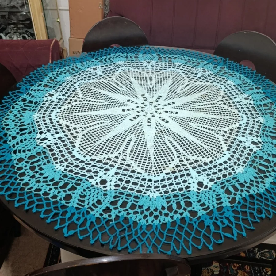 رومیزی بزرگ گرد