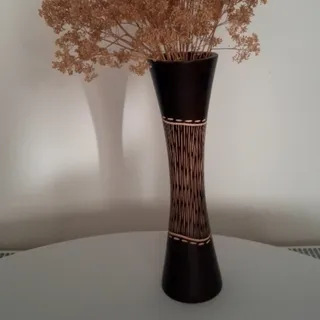 گلدان چوبی تایلندی