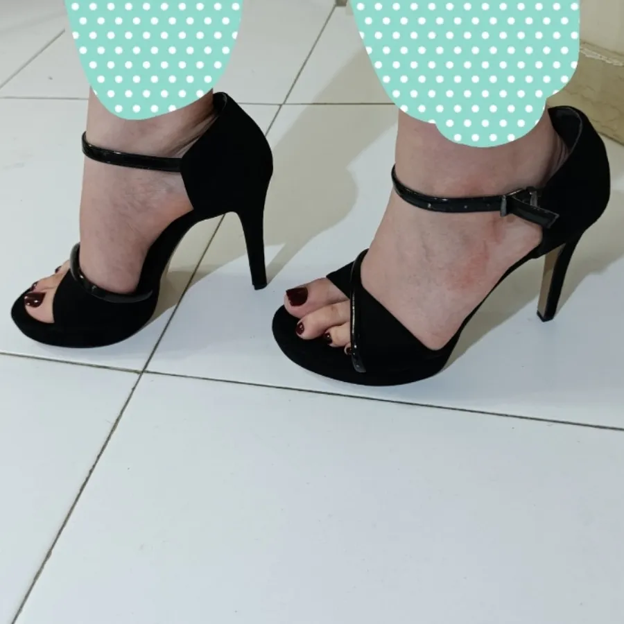 کفش مجلسی پاشنه بلند مشکی