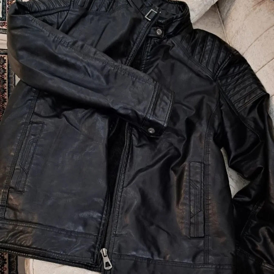 کاپشن چرم مردانه