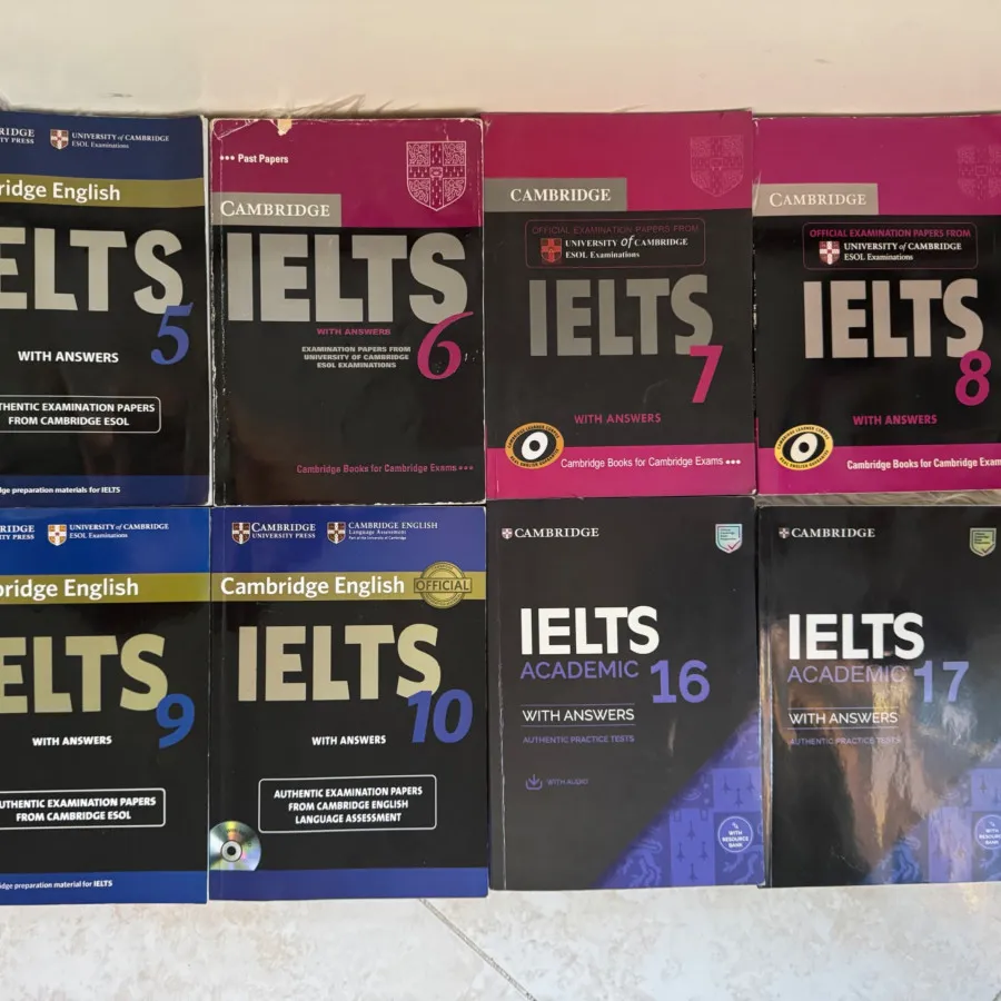 کتاب های cambridge ielts