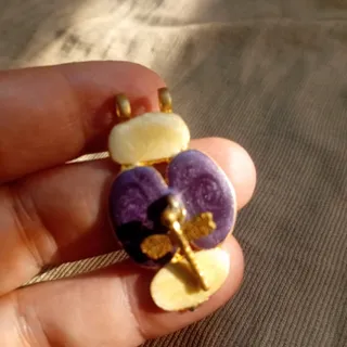 گردنبند مینا کاری