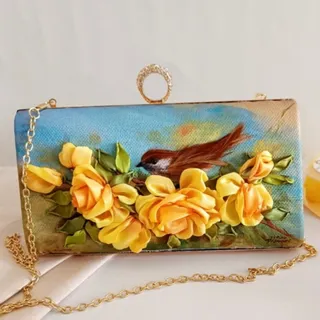 کیف پول مجلسی قابدار