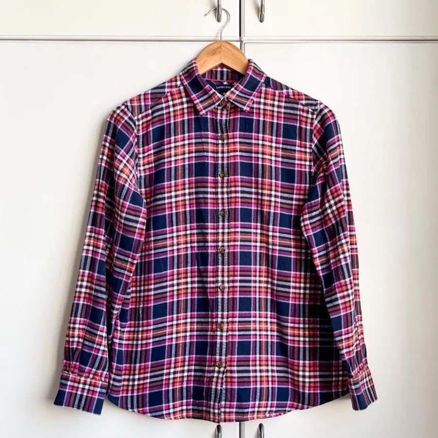 شومیز چهارخانه نسبتا ضخیم