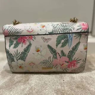 کیف آلدو سفید گل گلی