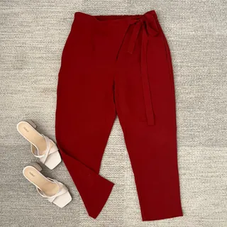 شلوار پاکتی کرپ asos