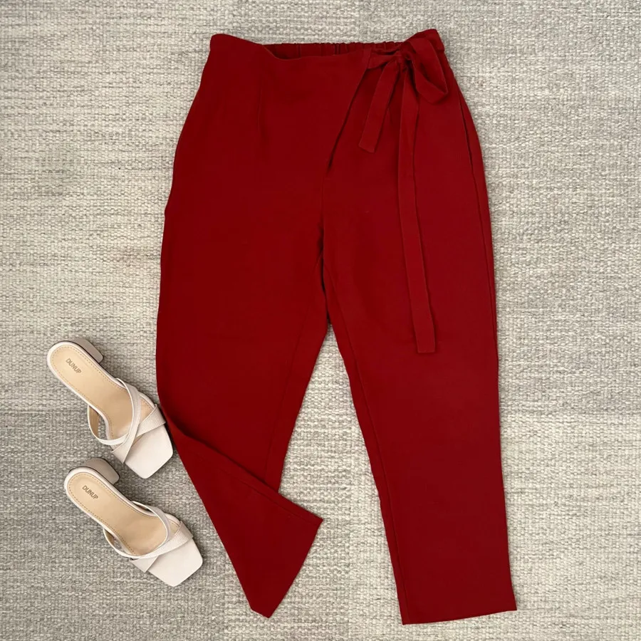 شلوار پاکتی کرپ asos