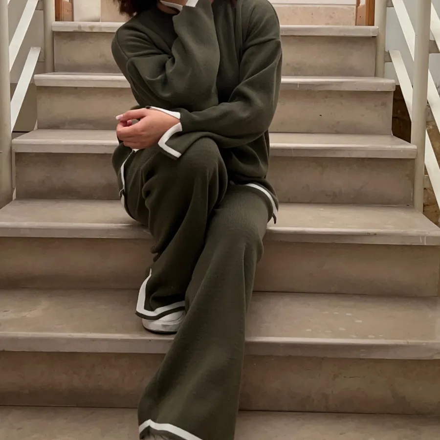 ست دو تیکه بافت