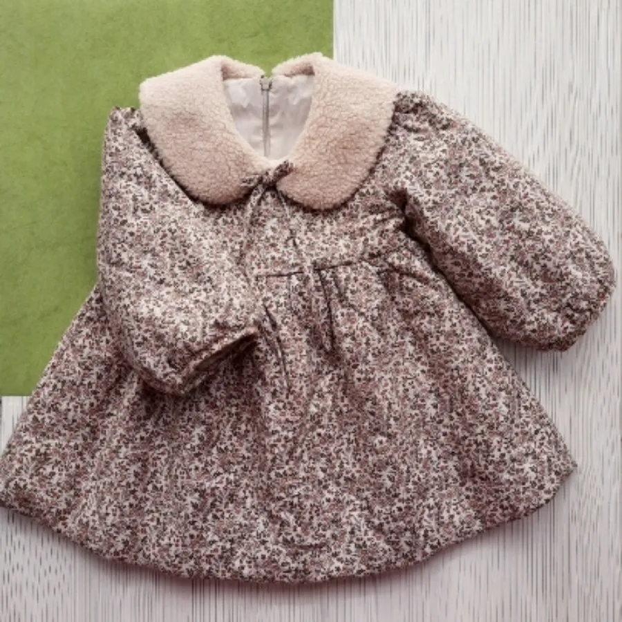 پالتو کتان دخترانه خارجی