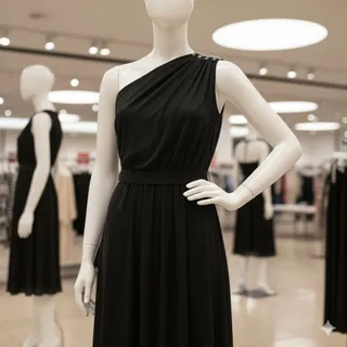 پیراهن یقه رومی