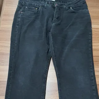 شلوار نیم بگ ذغالی