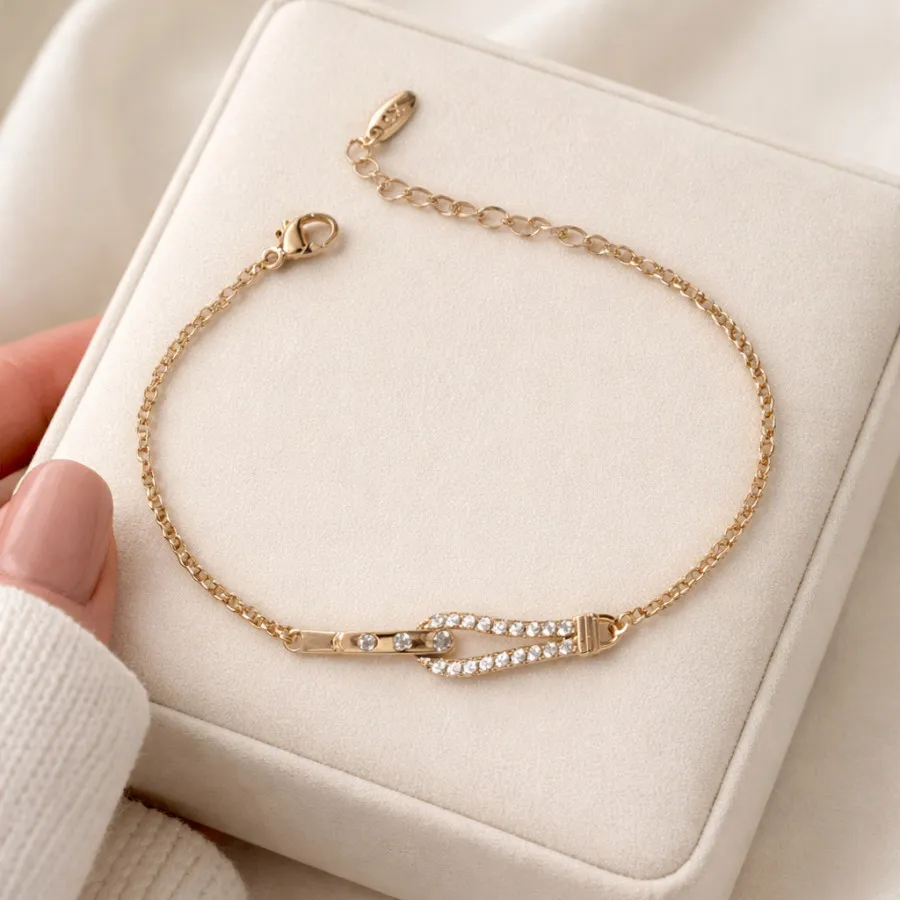 دستبند آبکاری طلا