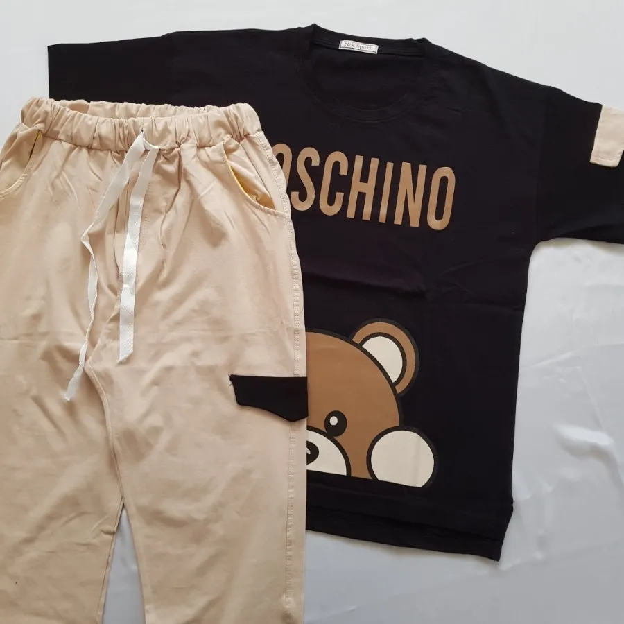 ست تیشرت و شلوار خرسی