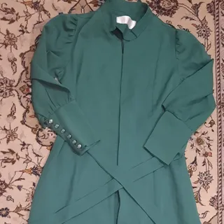 مانتو سبز زنانه