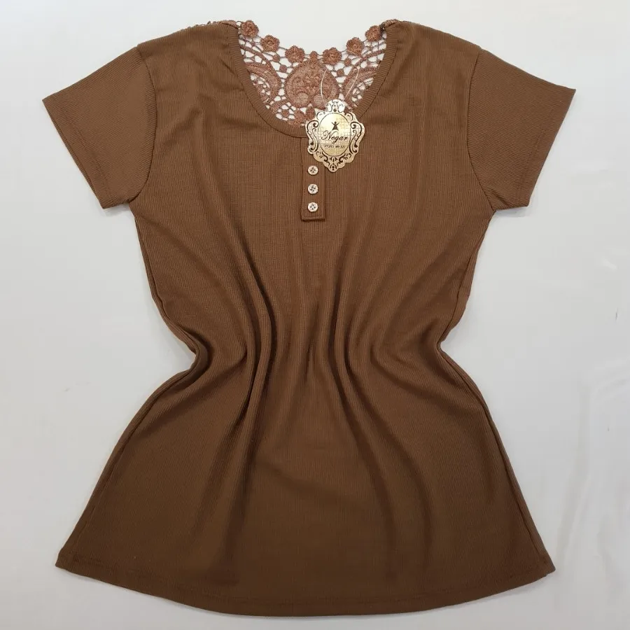 بلوز آستین کوتاه کبریتی