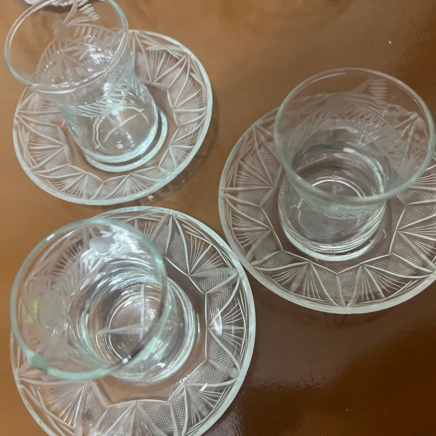 فنجون نعلبکی انتیک