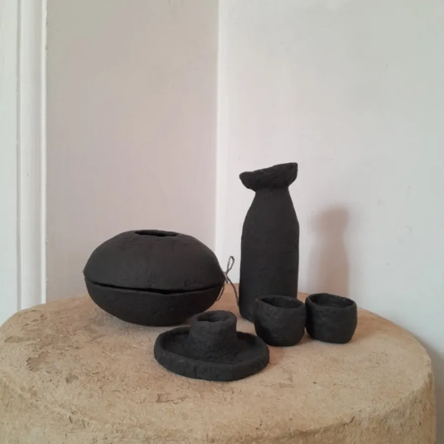 گلدان پاپیه ماشه