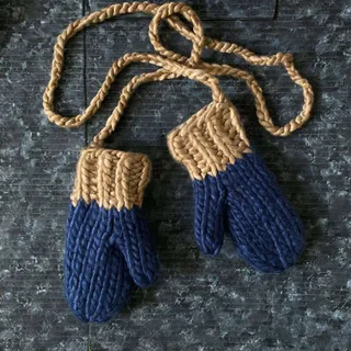 دستکش بافت پینترستی چری