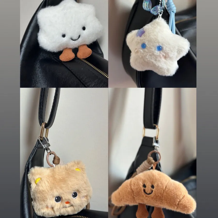 بگ چارم پشمالو آویز کیف