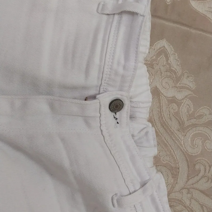 شلوار سفید تمام