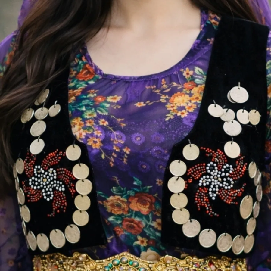 جلیقه مخمل سنتی